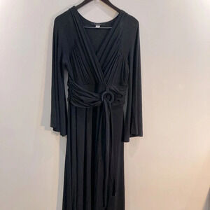 NOUGAT of LONDON Sz 5 (US 12-14) Evening Wedding Party  70s Inspired Dress